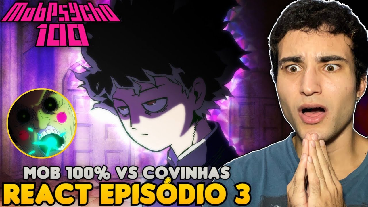 O SAITAMA APARECEU!! React Mob Psycho 100 EP. 2 DUBLADO Temporada 1 